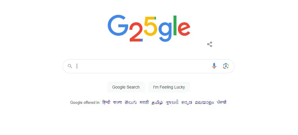 Google celebrates 25th anniversary
