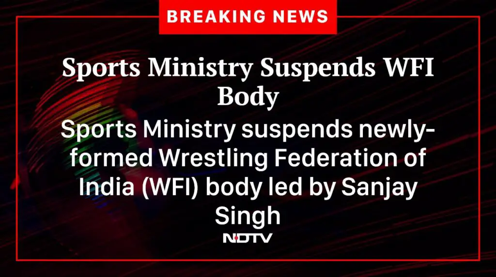 Sanjay Singh Suspended
