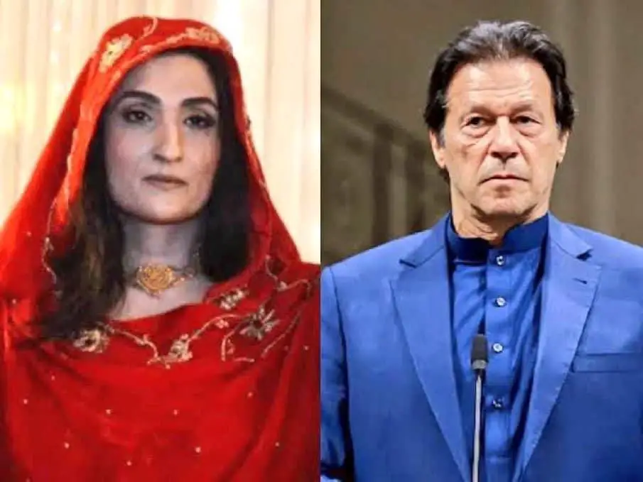 Imran Khan and Bushra Bibi